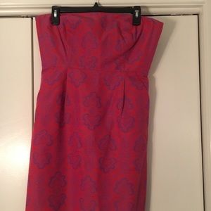 Strapless J. Crew Sundress